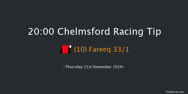 Chelmsford 20:00 Handicap (Class 6) 5f Tue 19th Nov 2019