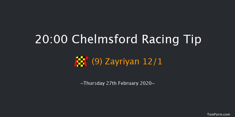 Peter Andre Ladies Day Handicap Chelmsford 20:00 Handicap (Class 6) 10f Sat 22nd Feb 2020