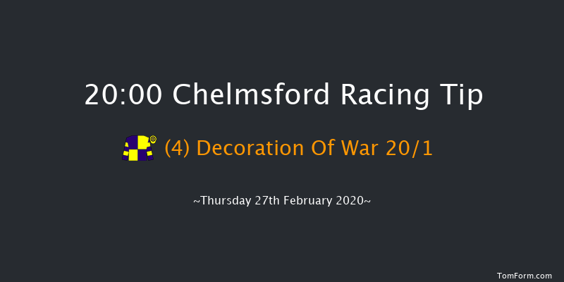 Peter Andre Ladies Day Handicap Chelmsford 20:00 Handicap (Class 6) 10f Sat 22nd Feb 2020
