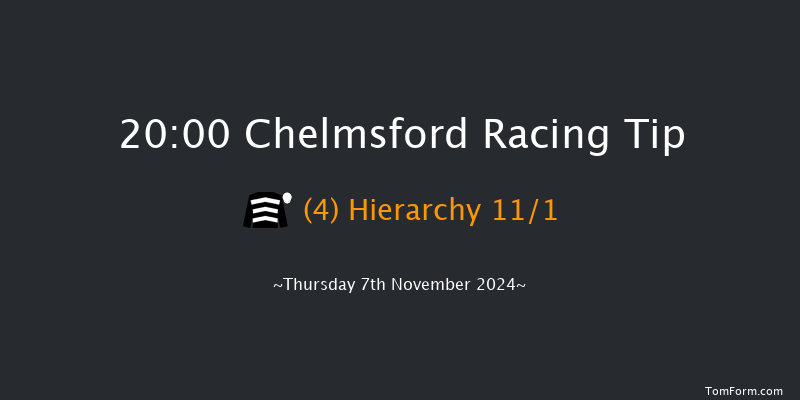 Chelmsford  20:00 Handicap (Class 4) 6f Thu 31st Oct 2024