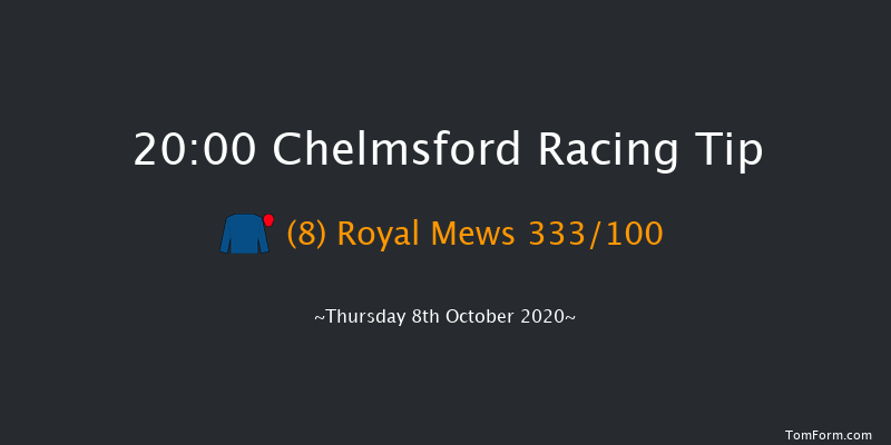 tote.co.uk Now Never Beaten By SP Maiden Stakes Chelmsford 20:00 Maiden (Class 5) 10f Thu 1st Oct 2020