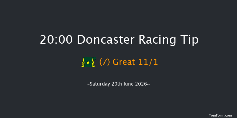 Doncaster 20-00 (Class 5) 6f Sun 14th Jun 2026