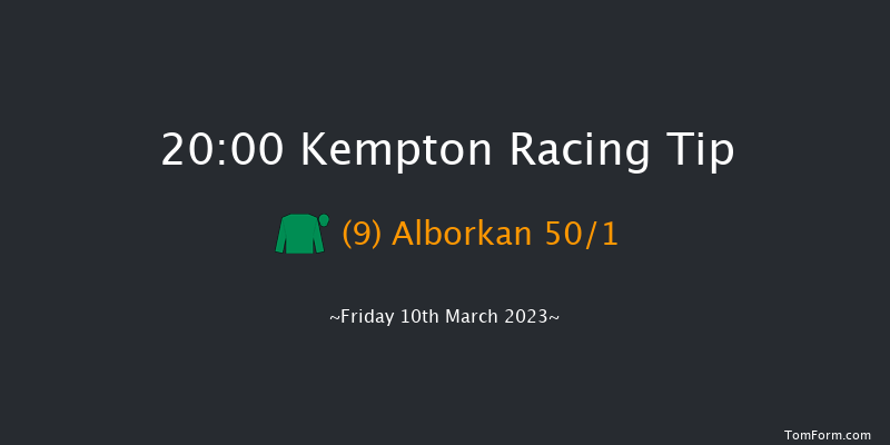 Kempton 20:00 Handicap (Class 4) 12f Wed 8th Mar 2023