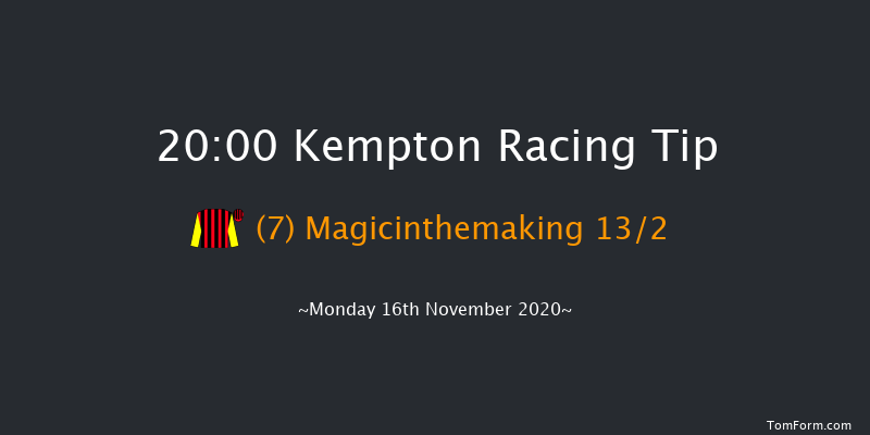 Unibet New Instant Roulette Handicap (Div 1) Kempton 20:00 Handicap (Class 6) 6f Wed 11th Nov 2020