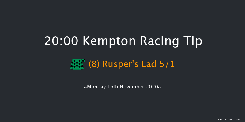 Unibet New Instant Roulette Handicap (Div 1) Kempton 20:00 Handicap (Class 6) 6f Wed 11th Nov 2020