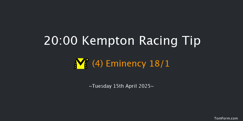 Kempton 20-00 (Class 4) 6f Wed 9th Apr 2025