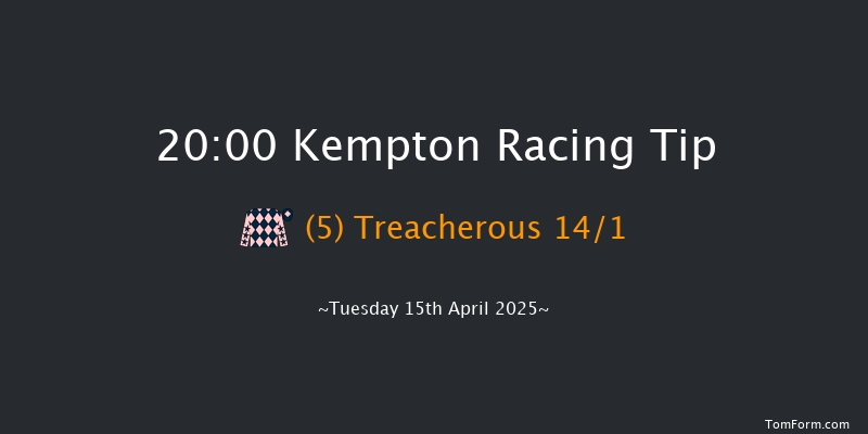 Kempton 20-00 (Class 4) 6f Wed 9th Apr 2025