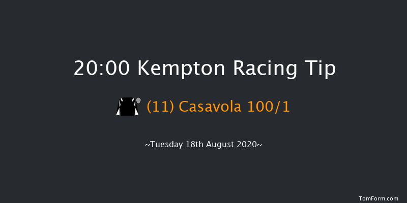 Unibet Extra Place Offers Every Day Novice Stakes (Div 2) Kempton 20:00 Stakes (Class 5) 8f Wed 12th Aug 2020