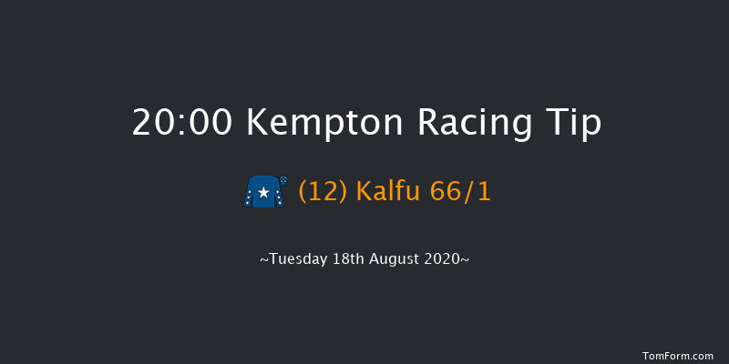 Unibet Extra Place Offers Every Day Novice Stakes (Div 2) Kempton 20:00 Stakes (Class 5) 8f Wed 12th Aug 2020