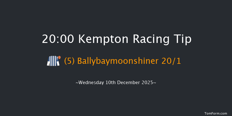 Kempton 20-00 (Class 6) 7f Wed 3rd Dec 2025