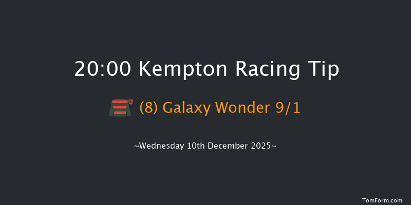 Kempton 20-00 (Class 6) 7f Wed 3rd Dec 2025