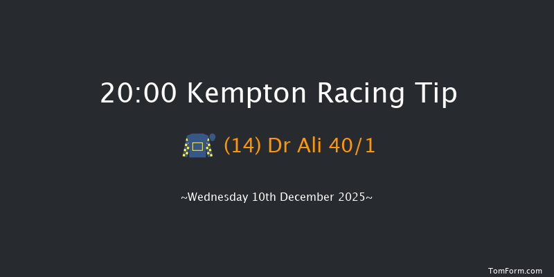 Kempton 20-00 (Class 6) 7f Wed 3rd Dec 2025