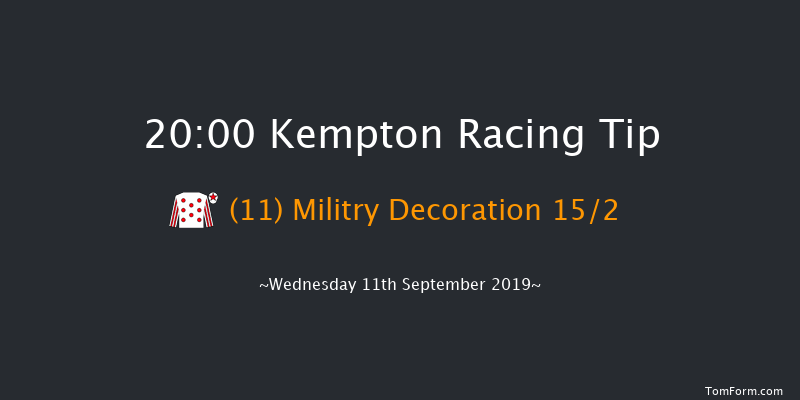 Kempton 20:00 Handicap (Class 5) 11f Sat 7th Sep 2019