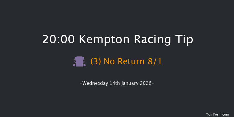 Kempton 20-00 (Class 4) 6f Sat 10th Jan 2026