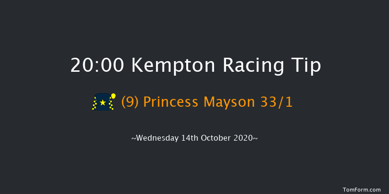 Unibet Casino Handicap (Div 1) Kempton 20:00 Handicap (Class 6) 7f Fri 9th Oct 2020