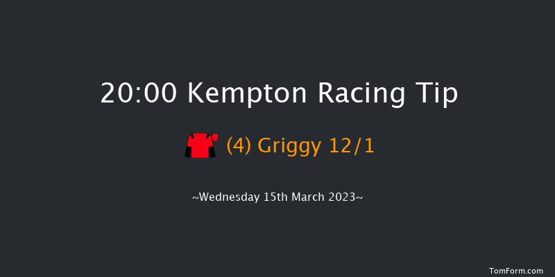 Kempton 20:00 Handicap (Class 6) 6f Fri 10th Mar 2023