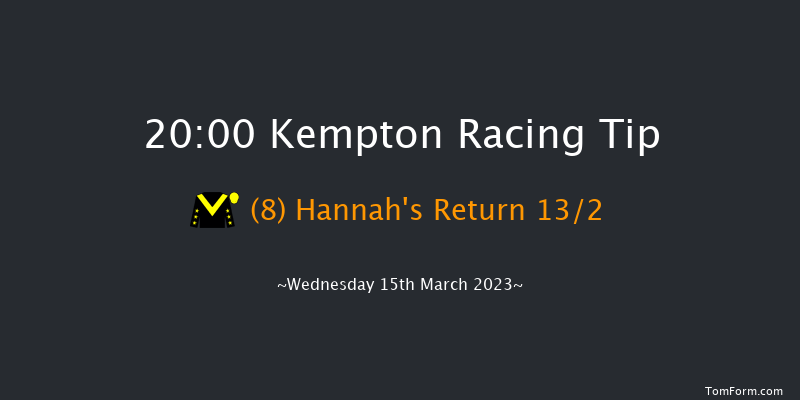 Kempton 20:00 Handicap (Class 6) 6f Fri 10th Mar 2023
