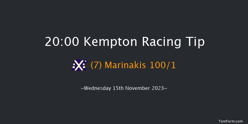Kempton 20:00 Handicap (Class 6) 6f Mon 13th Nov 2023