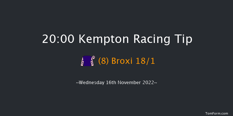 Kempton 20:00 Handicap (Class 5) 7f Wed 9th Nov 2022