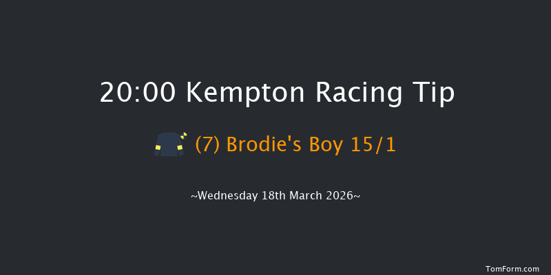 Kempton 20-00 (Class 5) 10f Sat 14th Mar 2026