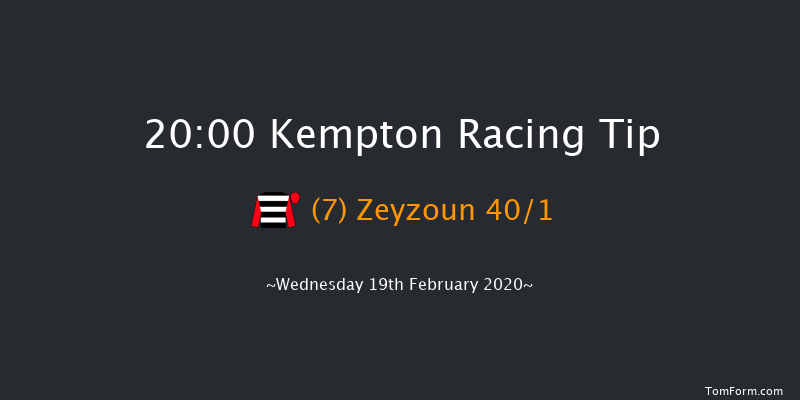 32Red.com Handicap Kempton 20:00 Handicap (Class 3) 8f Mon 17th Feb 2020