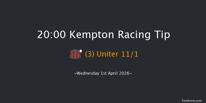 Kempton 20-00 (Class 6) 6f Mon 30th Mar 2026