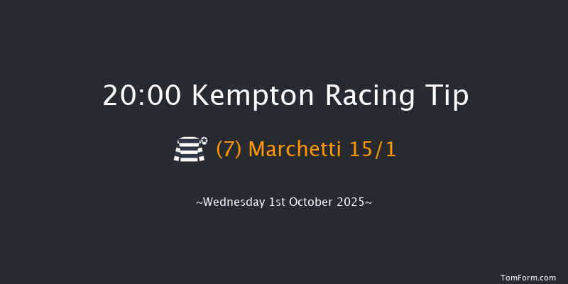 Kempton 20-00 (Class 6) 8f Wed 24th Sep 2025