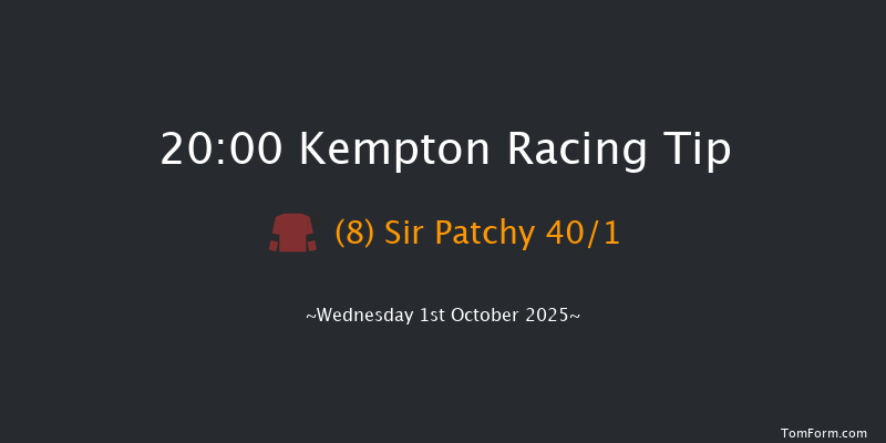 Kempton 20-00 (Class 6) 8f Wed 24th Sep 2025