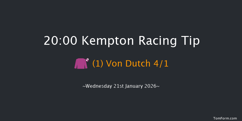 Kempton 20-00 (Class 6) 11f Mon 19th Jan 2026