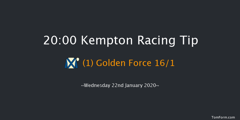 Kempton 20:00 Handicap (Class 5) 7f Mon 20th Jan 2020
