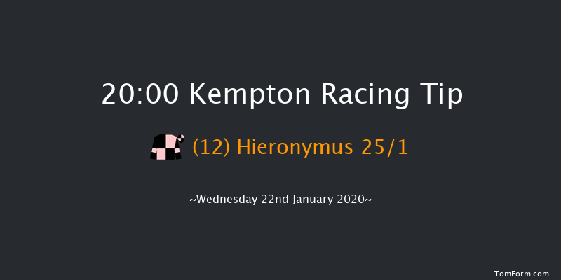Kempton 20:00 Handicap (Class 5) 7f Mon 20th Jan 2020