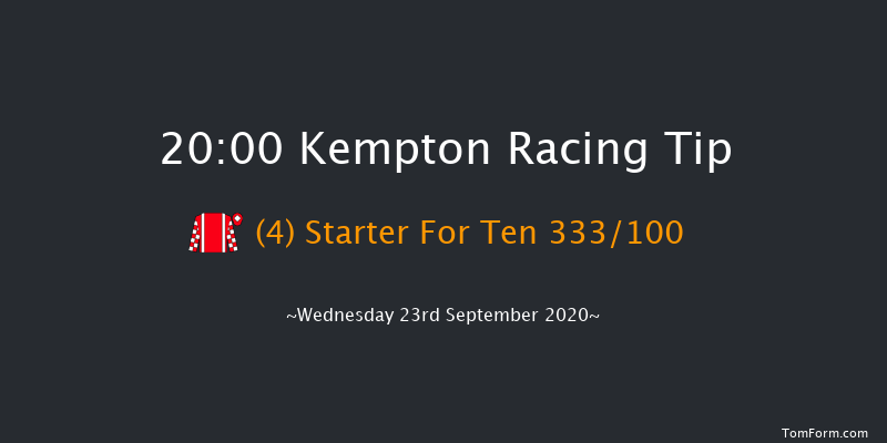 Try Our New Runner Boost At Unibet Handicap Kempton 20:00 Handicap (Class 6) 6f Fri 18th Sep 2020
