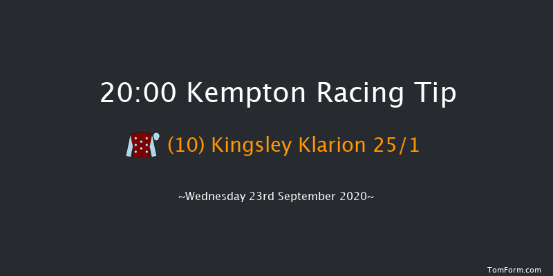 Try Our New Runner Boost At Unibet Handicap Kempton 20:00 Handicap (Class 6) 6f Fri 18th Sep 2020
