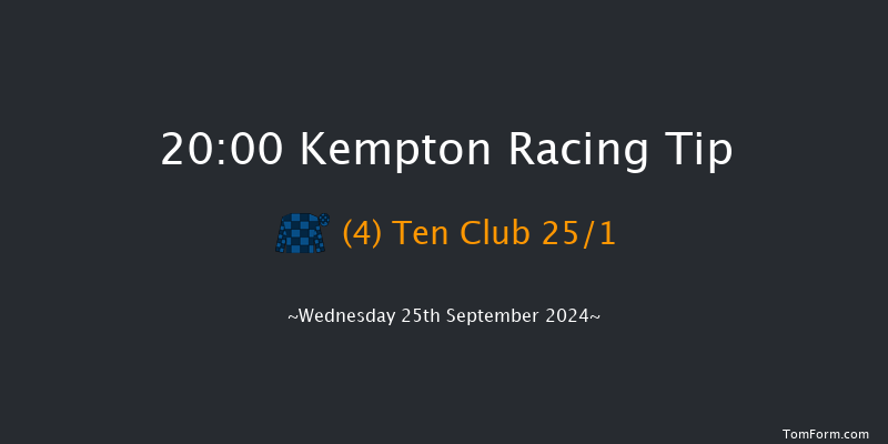 Kempton  20:00 Handicap (Class 6) 6f Fri 20th Sep 2024