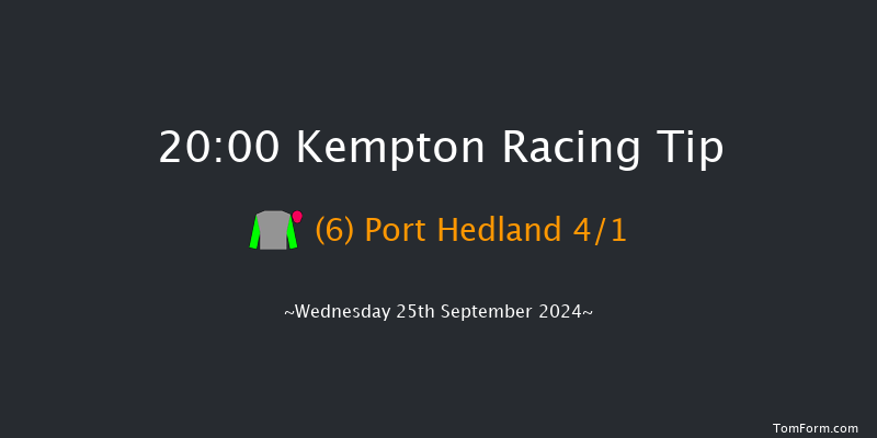 Kempton  20:00 Handicap (Class 6) 6f Fri 20th Sep 2024