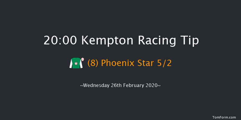 32Red.com Handicap (Div 1) Kempton 20:00 Handicap (Class 6) 7f Sat 22nd Feb 2020