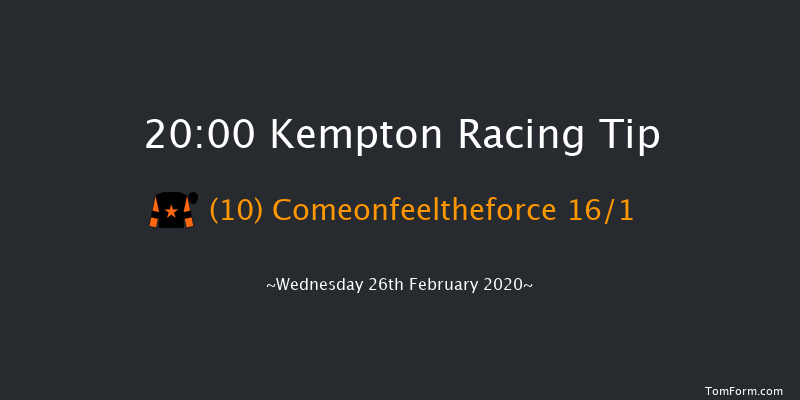 32Red.com Handicap (Div 1) Kempton 20:00 Handicap (Class 6) 7f Sat 22nd Feb 2020