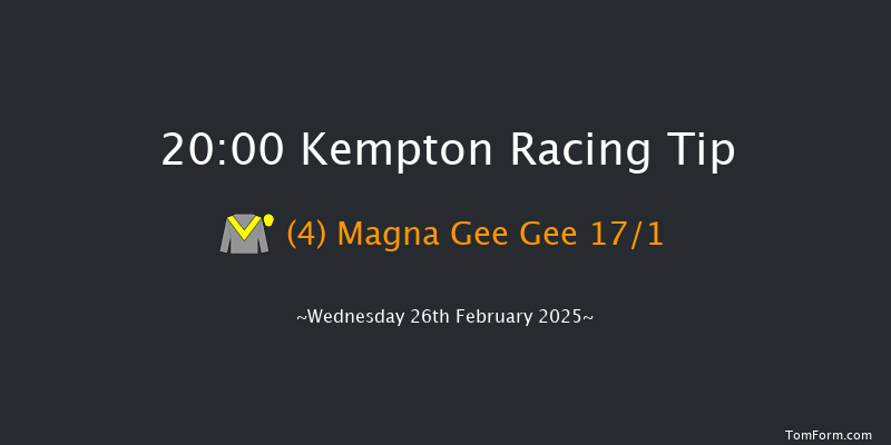 Kempton  20:00 Handicap (Class 4) 11f Sat 22nd Feb 2025