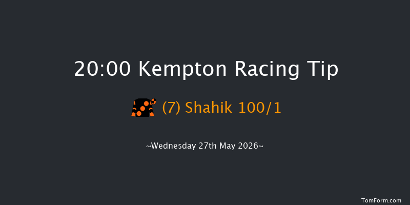 Kempton 20-00 (Class 4) 7f Wed 20th May 2026