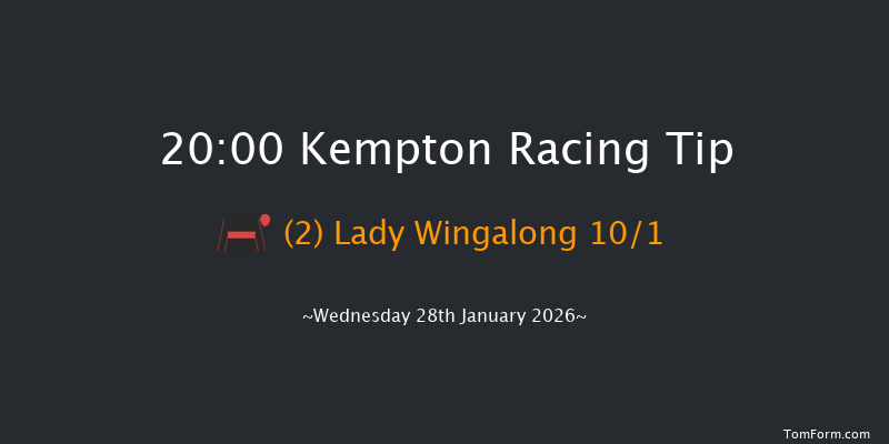 Kempton 20-00 (Class 5) 7f Wed 21st Jan 2026