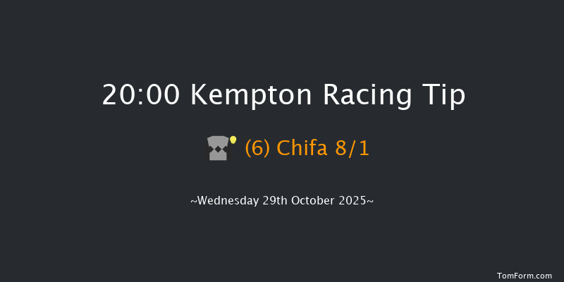 Kempton 20-00 (Class 6) 7f Wed 22nd Oct 2025