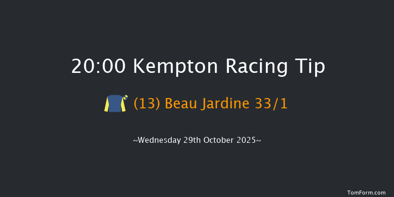 Kempton 20-00 (Class 6) 7f Wed 22nd Oct 2025