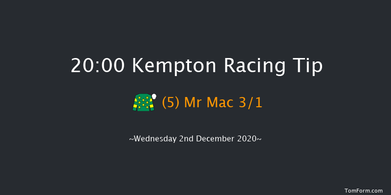 Unibet New Instant Roulette Handicap (Div 1) Kempton 20:00 Handicap (Class 6) 8f Mon 30th Nov 2020