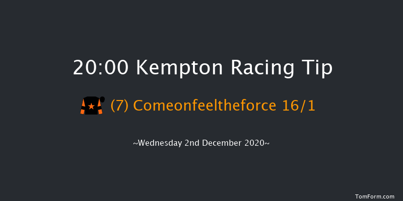 Unibet New Instant Roulette Handicap (Div 1) Kempton 20:00 Handicap (Class 6) 8f Mon 30th Nov 2020