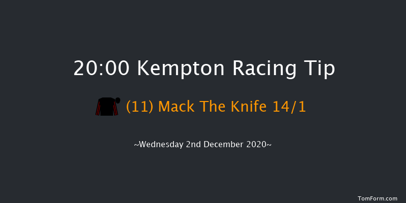 Unibet New Instant Roulette Handicap (Div 1) Kempton 20:00 Handicap (Class 6) 8f Mon 30th Nov 2020