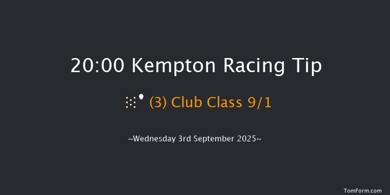 Kempton 20-00 (Class 5) 11f Wed 27th Aug 2025