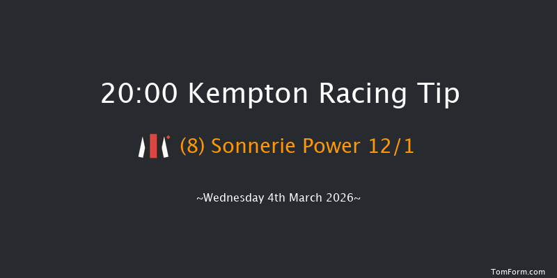 Kempton 20-00 (Class 5) 10f Mon 2nd Mar 2026