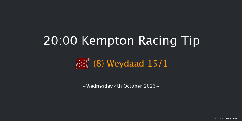 Kempton 20:00 Handicap (Class 6) 8f Wed 27th Sep 2023