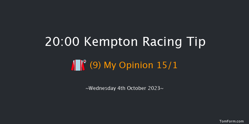 Kempton 20:00 Handicap (Class 6) 8f Wed 27th Sep 2023