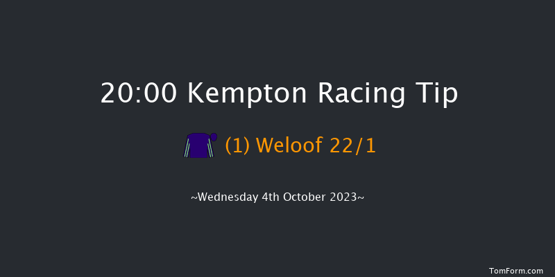 Kempton 20:00 Handicap (Class 6) 8f Wed 27th Sep 2023
